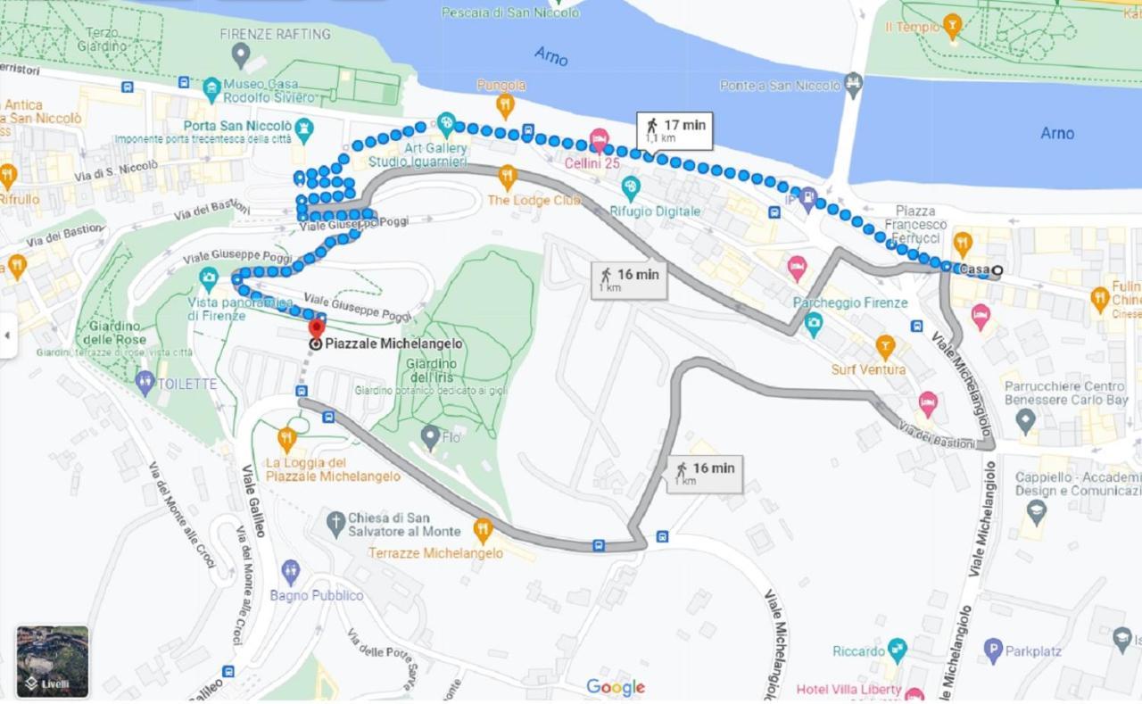 Residenza San Niccolo Hotell Firenze Eksteriør bilde