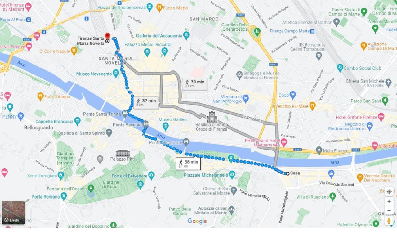 Residenza San Niccolo Hotell Firenze Eksteriør bilde